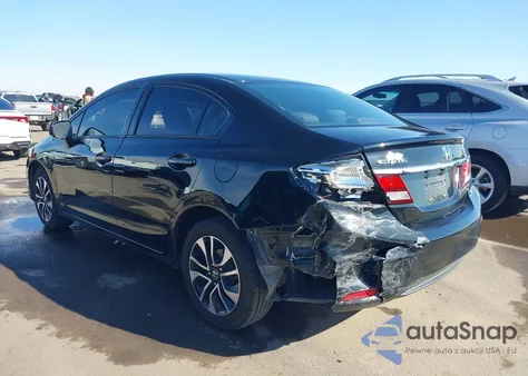 2015 Honda Civic Ex z USA, uszkodzony, nr VIN 19XFB2F83FE065051